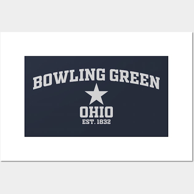 Bowling Green Ohio Wall Art by LocationTees